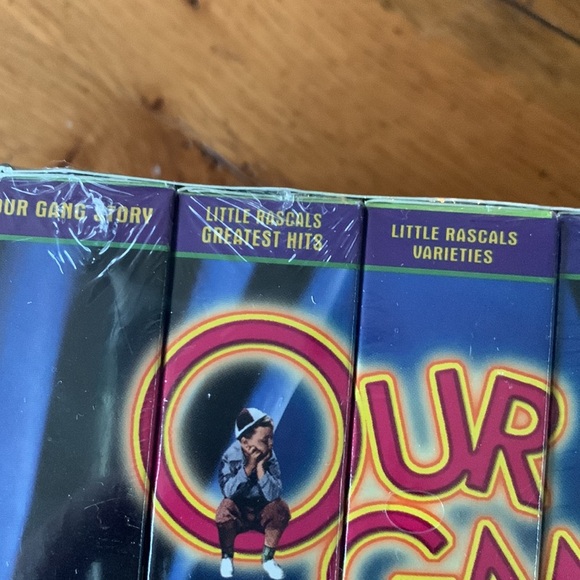 Little Rascals Our Gang Vintage Collectors Series 5 Pack VHS Video Box Set NWT - Picture 3 of 7